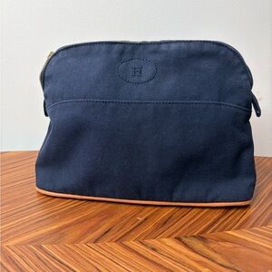 Hermes canvas pouch